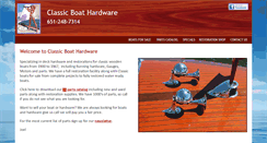 Desktop Screenshot of classicboathardware.com