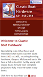 Mobile Screenshot of classicboathardware.com